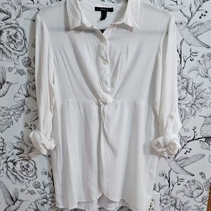 Forever 21 White Blouse